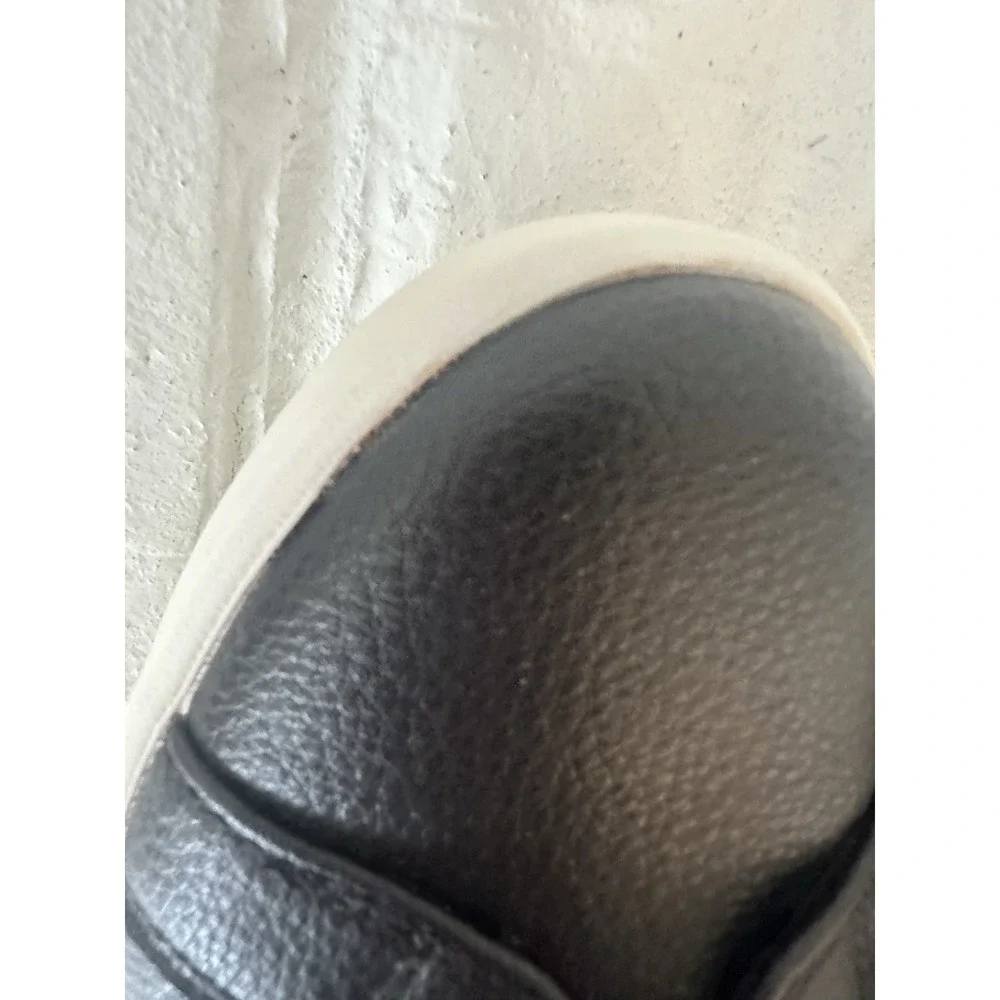 Clarks Collection Sneakers Shoes‎ 7.5 Layton Rae Black Leather Casual Read